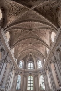 Stuccoed vaulted ceilling
