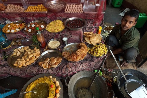 Typical Nepalese food