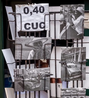 Postcard stand