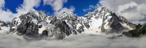 View from the top of the Schontaufspitze