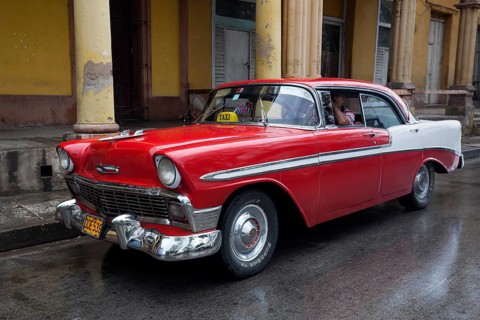 Vintage Chevrolet from the 1950s