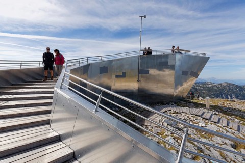 World Heritage Spiral on Krippenstein mountain