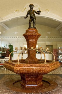 Drinking fountain with AlpenSole medicinal water