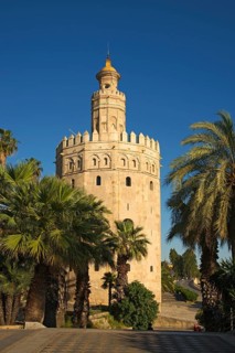 Torre del Oro on the waterfront of the Rio Guadalquivir