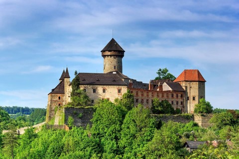 Castle of Sovinec or Eulenburg