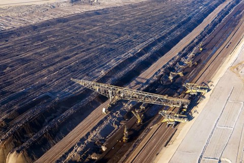 Welzow South open cast mine