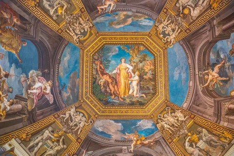 Ceiling fresco