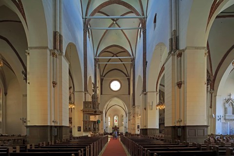 Nave of Riga Dome Cathedral