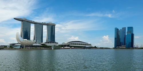 Marina Bay Sands Hotel and ArtScience Museum