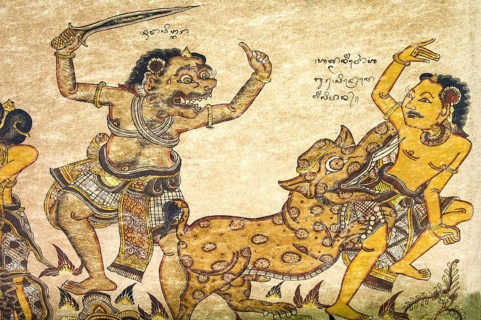 Traditional Kamasan painting
