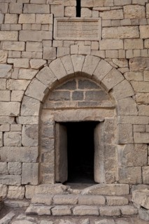 Desert castle Qasr Al-Azraq Fort