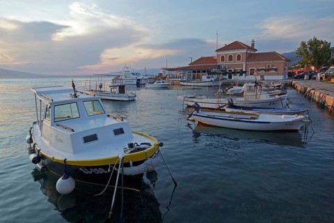 Boats in the harbour