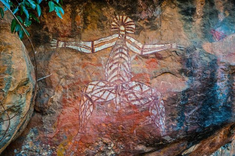 Aboriginal wall paintings