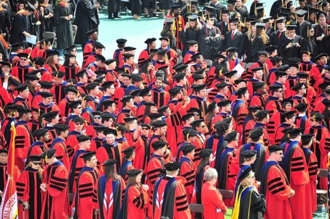 Graduation ceremony Cornell University Commencement