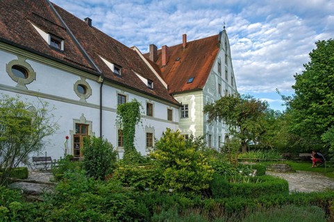 Herb garden of the ZUK on Maierhof