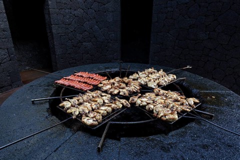 Volcano grill