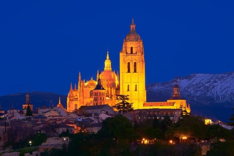 Cathedral at dusk