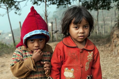 Nepalese children