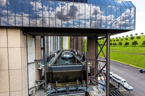 The boat lift of Strepy-Thieu