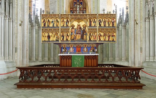 Coronation of the Virgin altar