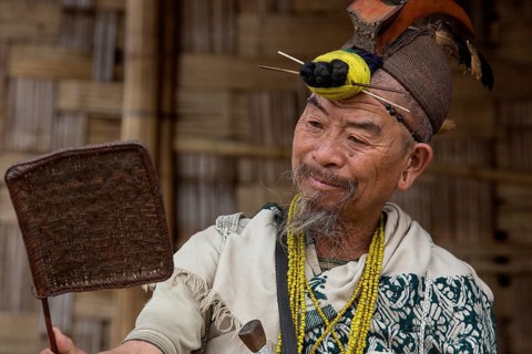 Warriors from the Nyishi people