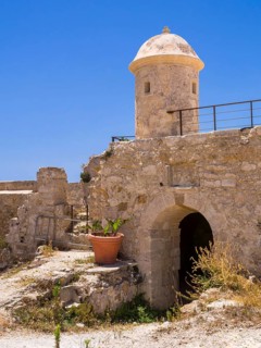 The ancient castle of Maniace