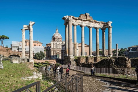 Columns of the Temple of Saturn