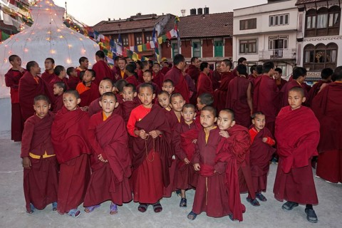 Buddhist monks