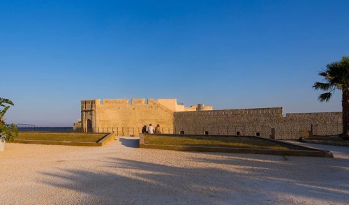 The ancient Castello Maniace castle