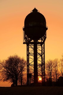 Lanstroper Ei water tower