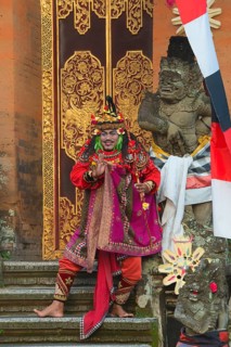Balinese Kecak dancer