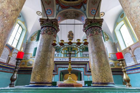 Central Bima with candlestick