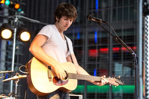 The American singer and songwriter Brett Newski