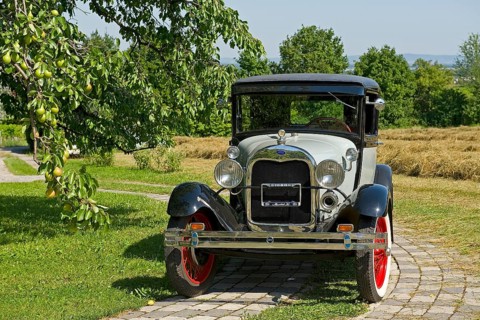 Vintage Ford Model A Tudor