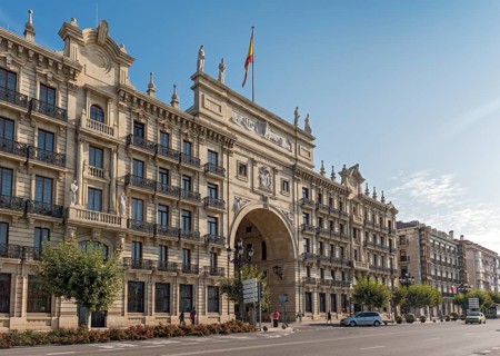 Building of headquarters of Bank of Santander