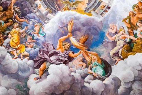 Jupiter hurls lightning
