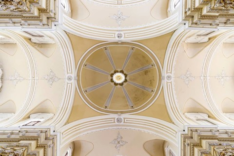 Crossing or intersection with the dome