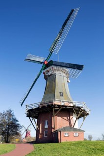 Green windmill