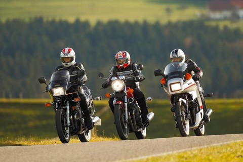Yamaha XJ motorcycles