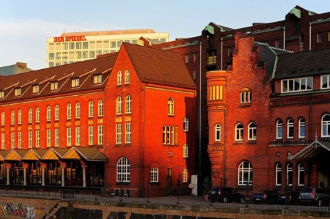 Brick buildings at Zollkanal