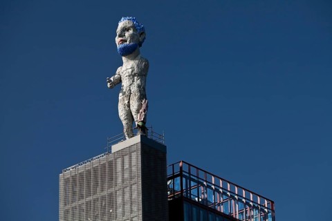 Sculpture of Hercules