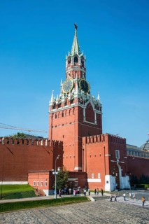 Tower of the Kremlin on the Red Square