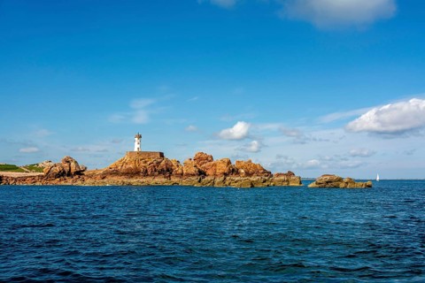 Paon Lighthouse on the Ile de Brehat