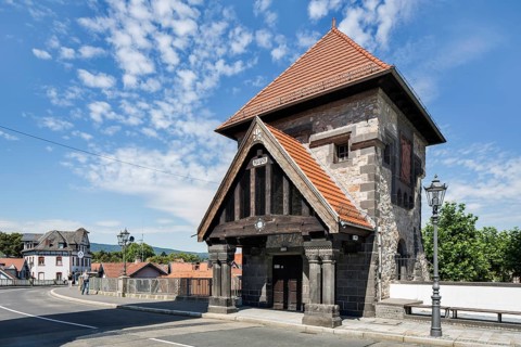 Bridge keeper's house of the Knights of Marx bridge