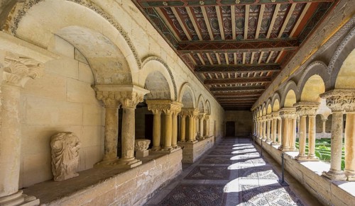 Cloister of the Benedictine monastery of Santo Domingo de Silos