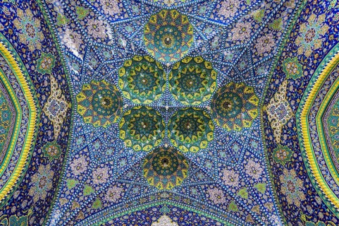 Ceiling mosaic