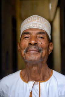 Smiling Comorian man