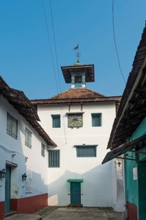Bell tower of the Paradesi Synagogue