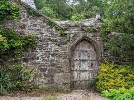Door at Lanhydrock House