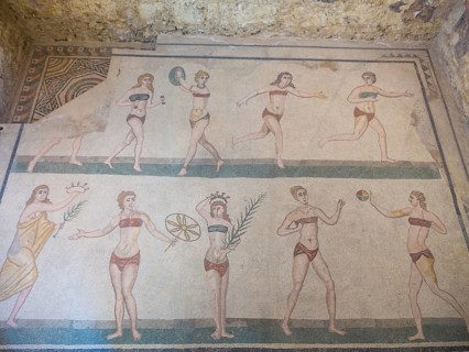Ancient Roman mosaic